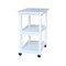 International Concepts Microwave Cart, White WC08-185 - alternate 9